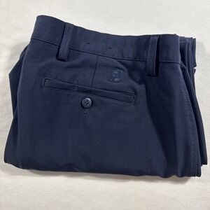 Footjoy Pants Men's 38x30 Navy Blue FJ GOLF Performance Chino Stretch